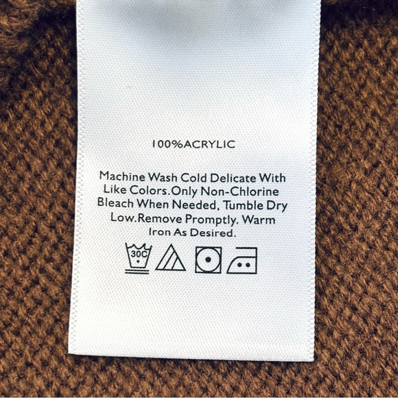 Eddie Bauer Brown Ribbed Pullover Crewneck Sweater Women’s Size XL - Picture 4 of 5